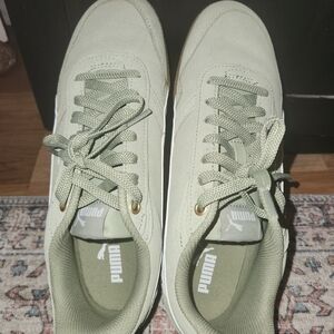 Puma Olive Green Sneakers